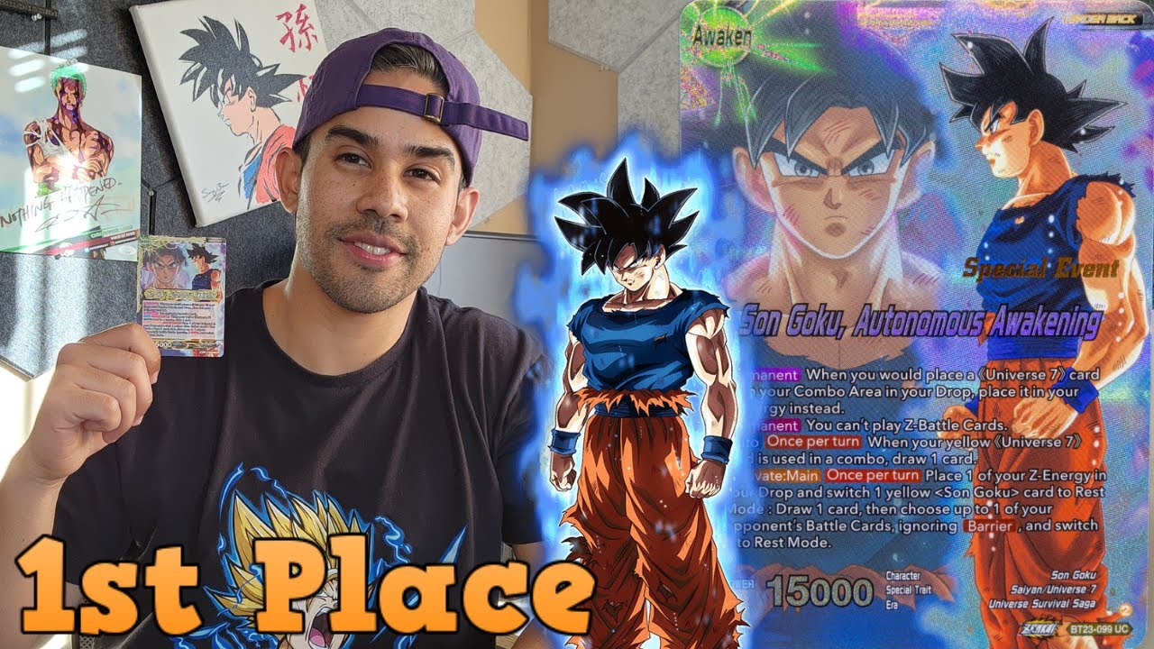 My 1st Place Ultra Instinct Goku Deck Profile!