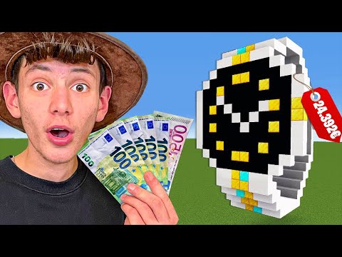 TUTTO quello che Costruisci, te lo COMPRO! - Minecraft