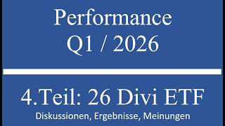 Performance Vgl.: JEPI, Neos & Yieldmax: Wer liefert im Crash? 📉 Mein Performance-Update Q1 2026