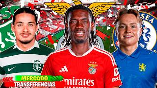 10 TRANSFERENCIAS CONFIRMADAS | RUMORES 26/27! Bissouma Benfica, Schjeldrup Chelsea,Moussa Sporting