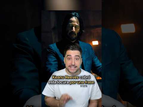 Keanu Reeves cobró $200.000 solo por decir: “te voy a matar”