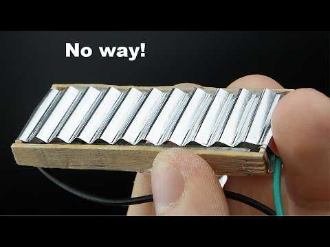 Foil & Sound: How to Make an Ultra-Thin Unique Tweeter from the Thinnest Foil  Inspiring DIY Project