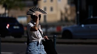 YouTube video thumbnail: Heatwave and Wildfire Alerts, Power Cuts in Finistère: France Swelters