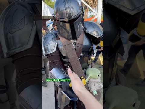 MANITAS CON MUCHA FUERZA🗣️ cosplayers de #starwars me saludan como su personaje 😼👋🏼 #cosplay