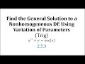 Differential Equations and Solutions