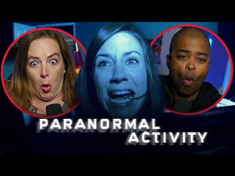 We Watched *Paranormal Activity* For The First Time & OMG!!