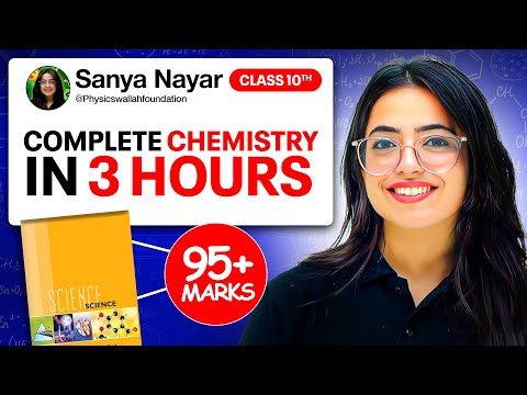 Complete CLASS 10th CHEMISTRY In One Video 🔥 | All Chapters Explained ✅