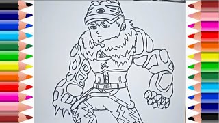 Menggambar Boboiboy Terra Fusion untuk Anak TK, Paud dan SD