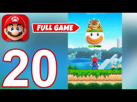 Super Mario Run - Gameplay Walkthrough Part 20 - Full Game & Ending (iOS)