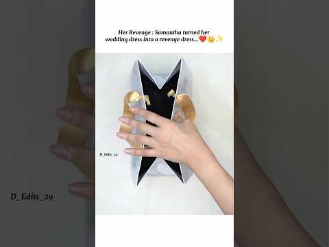 Samantha took revenge...๐ฅบโค๏ธ#samantha#love #trending #shortsfeeds #bollywood #reels #song#D_edits_29