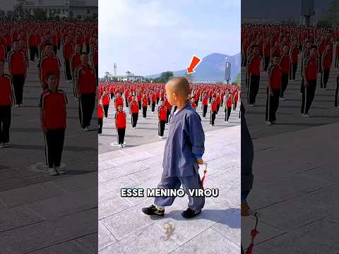 O Mestre Shaolin Mais Jovem do Mundo! #mestre #shoalin #kungfu #curiosidades