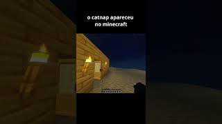 o CATNAP APARECEU no meu MUNDO no MINECRAFT