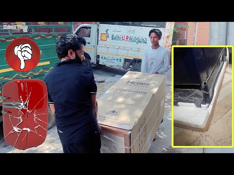 Amazon Delivery gone Wrong 😑 | Haier Refrigerator Delivery from Amazon