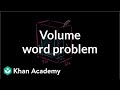 Volume and Properties of Tanks