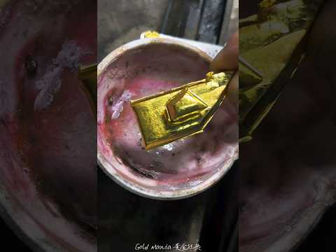 Amazing 24K Twisted Chain making process #shorts #viral #trending #short #shortvideo #shortsvideo