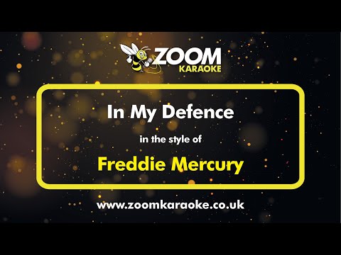 Freddie Mercury – In My Defence – Karaoke Version from Zoom Karaoke