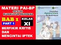 Kuis Berpikir Kritis dan Semangat Mencintai Ibtek