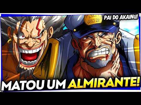 O ALMIRANTE DA MARINHA MORTO POR ROCKS D XEBEC ERA... O PAI DE AKAINU?! ONE PIECE 1154+