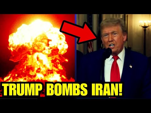 BREAKING: TRUMP BOMBS IRAN, GIVES AWKWARD WAR SPEECH!
