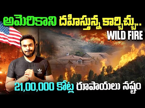 అమెరికా ని దహిస్తున్న కార్చిచ్చు | Los Angeles Wildfires | Ravi Telugu Traveller