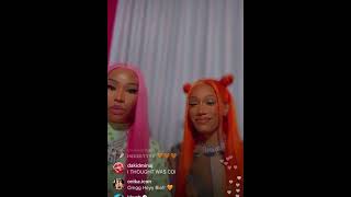 Nicki Minaj speaks on how she hopped on "Whole Lotta Money" remix with BIA