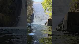 The Kafizes dam waterfall #cyprus #explorecyprus #dam #waterfall #nicosia #remoteplaces #reservoir