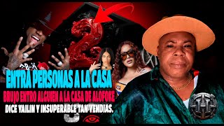 BRUJO MUESTRA TRABAJO DE FAMOSOS EN LA CASA DE ALOFOKE (ENTRA GENTE A LA CASA)
