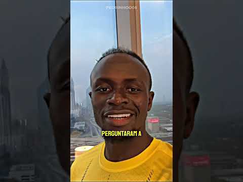 SADIO MANÉ É O JOGADOR MAIS HUMILDE DO MUNDO #shorts #sadiomane #humildade