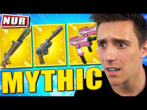 🟨NUR *MYTHISCHE WAFFEN* CHALLENGE in Fortnite!🟨