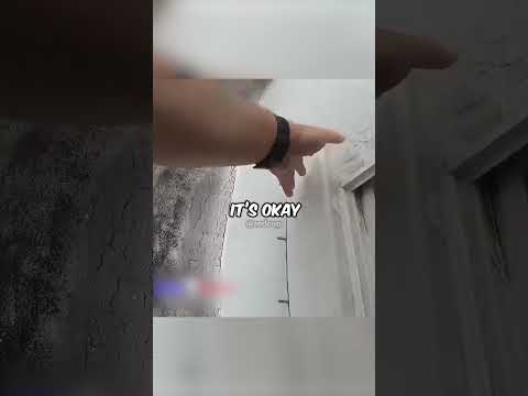 Mom Holds Her Kids On Balcony😮🥺