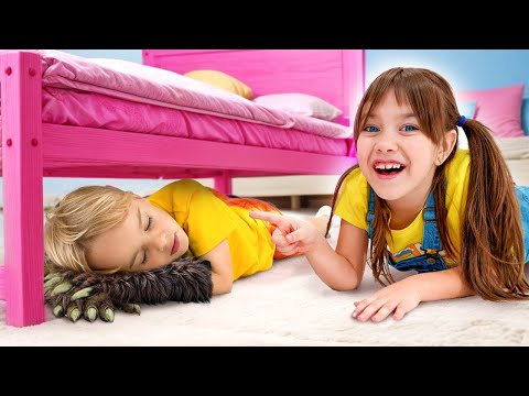 Was versteckt sich unter dem Bett? – Eine Geschichte für Kinder