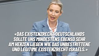 Existenzrecht Deutschlands sollte uns am Herzen liegen!  - Alice Weidel - AfD
