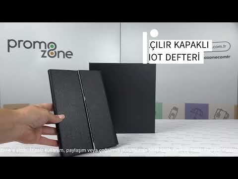 14×21 Termo Deri Mıknatıslı Yan Kapaklı Defter & Metal Roller Kalem Kutulu VIP Hediye Seti Promozone
