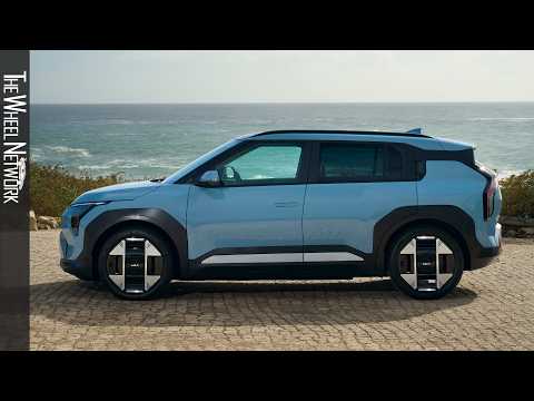 2025 Kia EV3 Baseline | Frost Blue | Driving, Interior, Exterior (EU Spec)