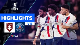 METZ VS PSG | Dàn sao của Luis Enrique huỷ diệt đội nhà | Ligue 1 25/26