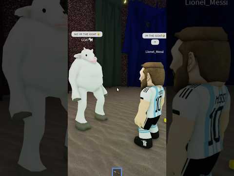 RONALDO OR MESSI🐐⚽️🙏 #roblox #funny #ronaldo #messi #meme #shorts #cr7 #lm10