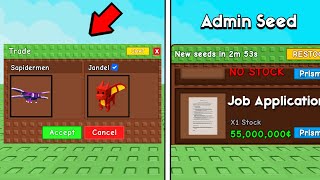 TRADING UPDATE DAN TANAMAN ADMIN BARU DI GROW A GARDEN ROBLOX