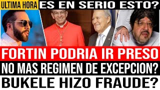 Fortin Podría ir PRESO | Cardenal EXIGE ELIMINAR el REGIMEN y LIBERAR Capturados.
