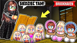 ZOSTAŁYŚMY UWIĘZIONE TU NA ZAWSZE PRZEZ NIĄ... na BROOKHAVEN w ROBLOX! TO KONIEC? 😲