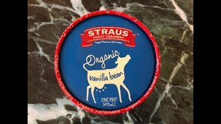 Ice Cream Review: Straus's Vanilla Bean