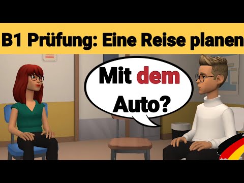 Mündliche Prüfung Deutsch B1 | Gemeinsam etwas planen/Dialog |sprechen Teil 3: Eine Reise