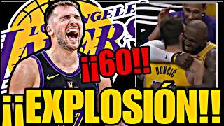 😱 ¡¡¡EXPLOTÓÓÓÓÓ MÁS BESTIA!!! 💥😱 ¡¡¡JUNTOS SON PERFECTOS!!! LUKA DONCIC ES UN GENIO🚨60 LAKERS NBA