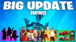 Fortnite BIG UPDATE v37.10 LEAKED What to Expect (FREE Skin, Collab Bundles, Packs & More)