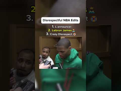 Most Disrespectful NBA Edits🏀#nba #disrepect #edits