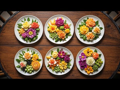 🥦Those Who Don't Know How To Make A Christmas Fruit And Vegetable Plate, Look Here#fruitcutting