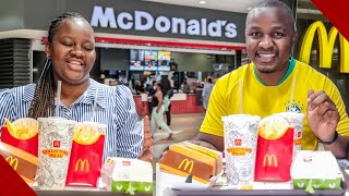 Comemos MC DONALD pela PRIMEIRA VEZ