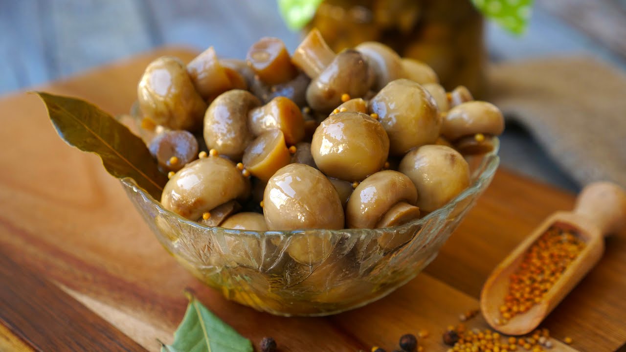 Маринованные шампиньоны на новый год! Будете готовить каждую неделю