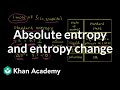 Entropy Concepts in Thermodynamics
