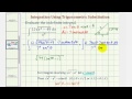 Trigonometric Functions and Integrals