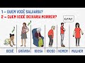 Dilemas Morais: Quem Você Salvaria?